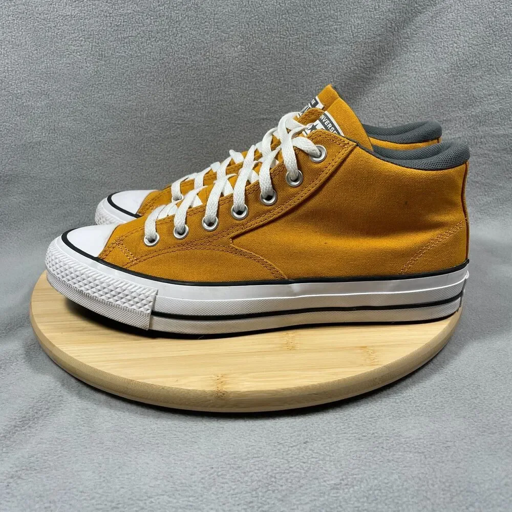 Converse Men's CTAS Size 9.5 Malden Street Golden Sundial Mid Top Shoes Sneakers